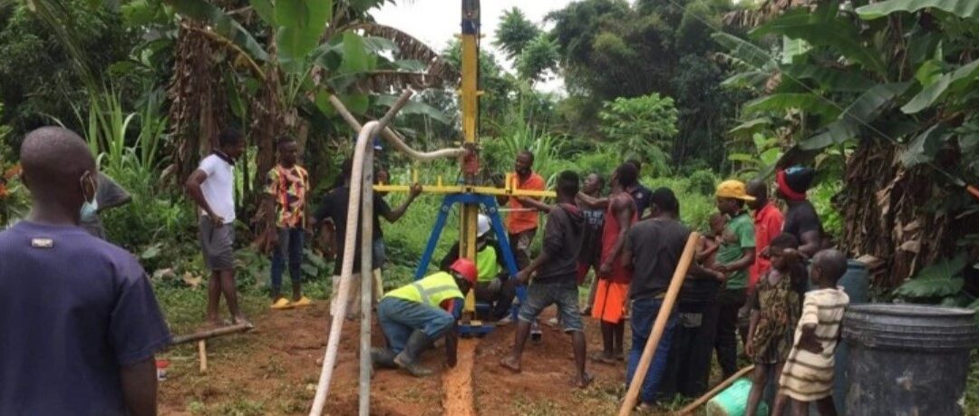 Team in Liberia completes 100th well with Village Drill