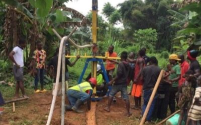 Team in Liberia completes 100th well with Village Drill